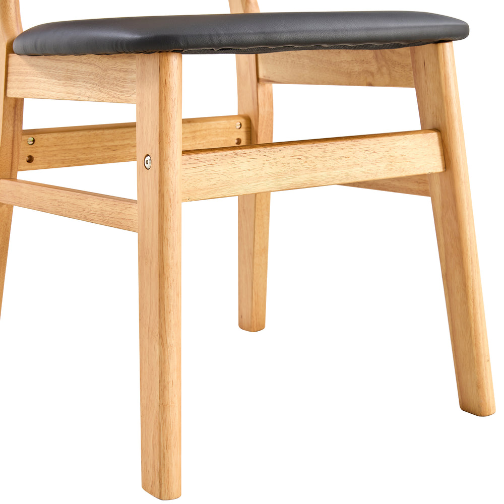 Chic Comfort Wood Dining Chair