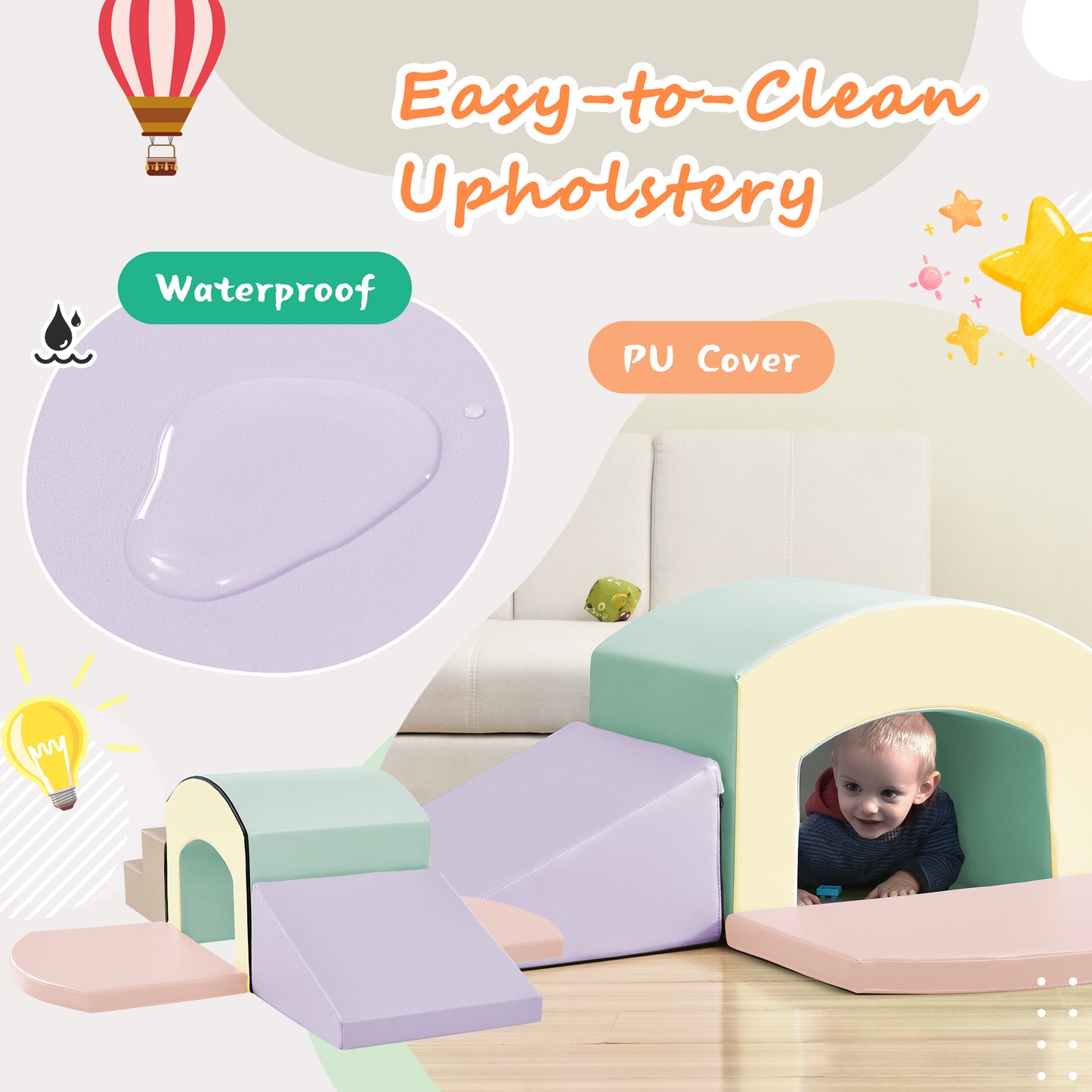 Cozy Climb Foam Playset for Little Adventurers