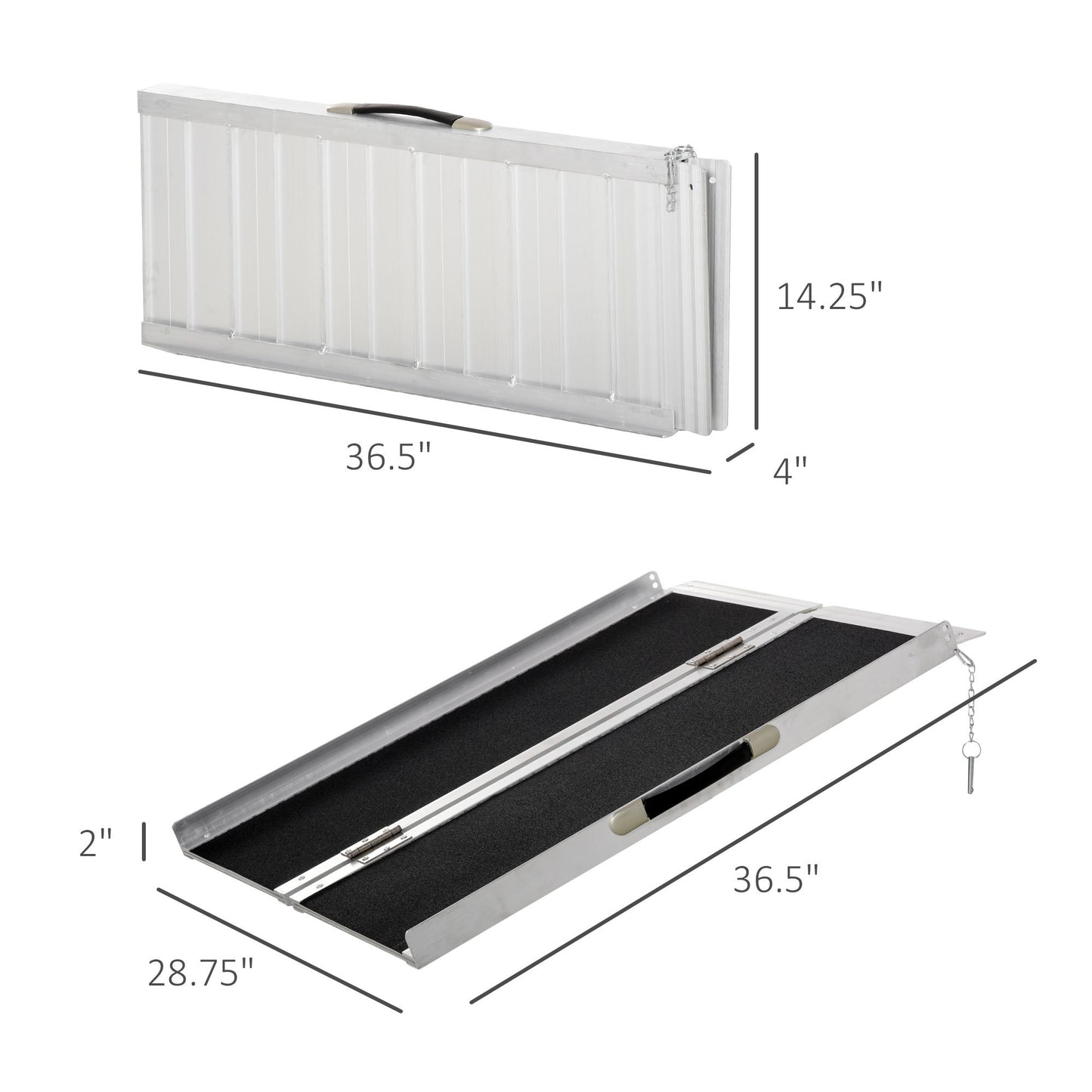 Easy Access Folding Ramp