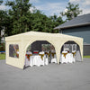 Deluxe Pop-Up Party Canopy with Sidewalls and Accessories