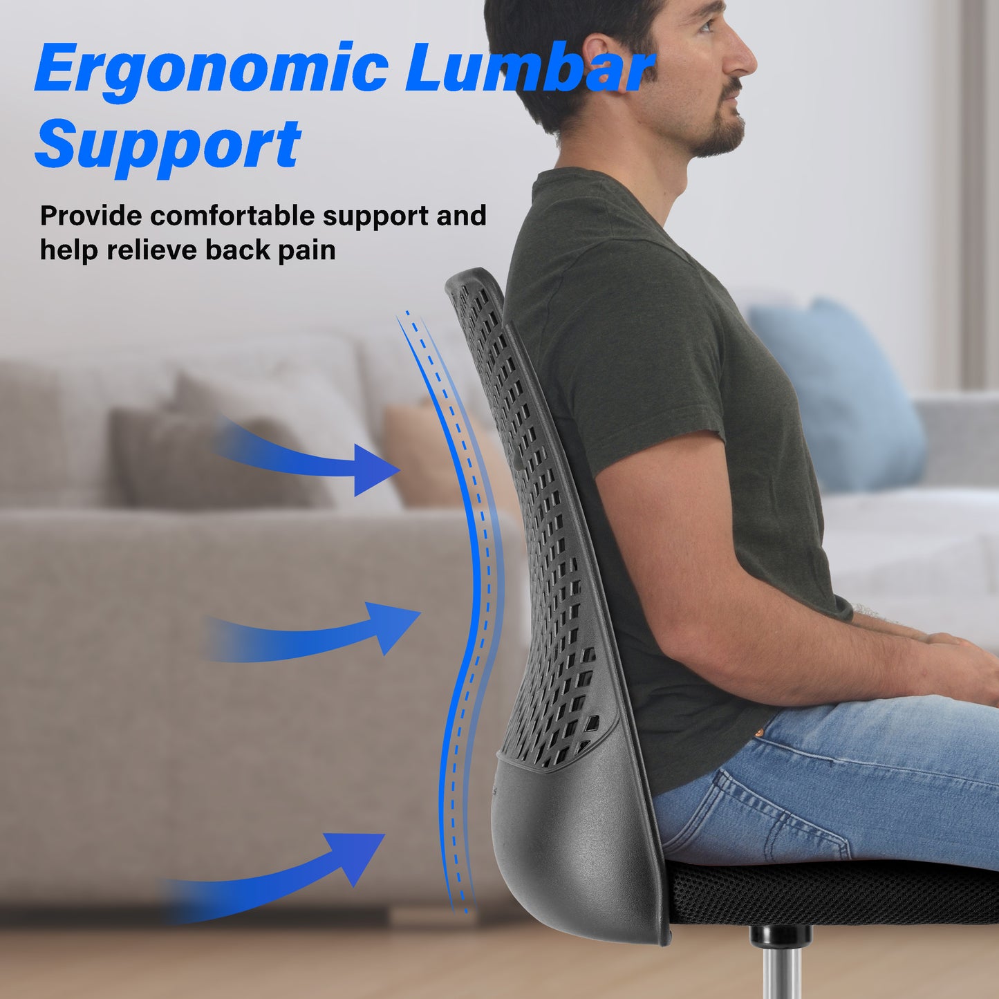 Comfy Support Chair for Home and Office