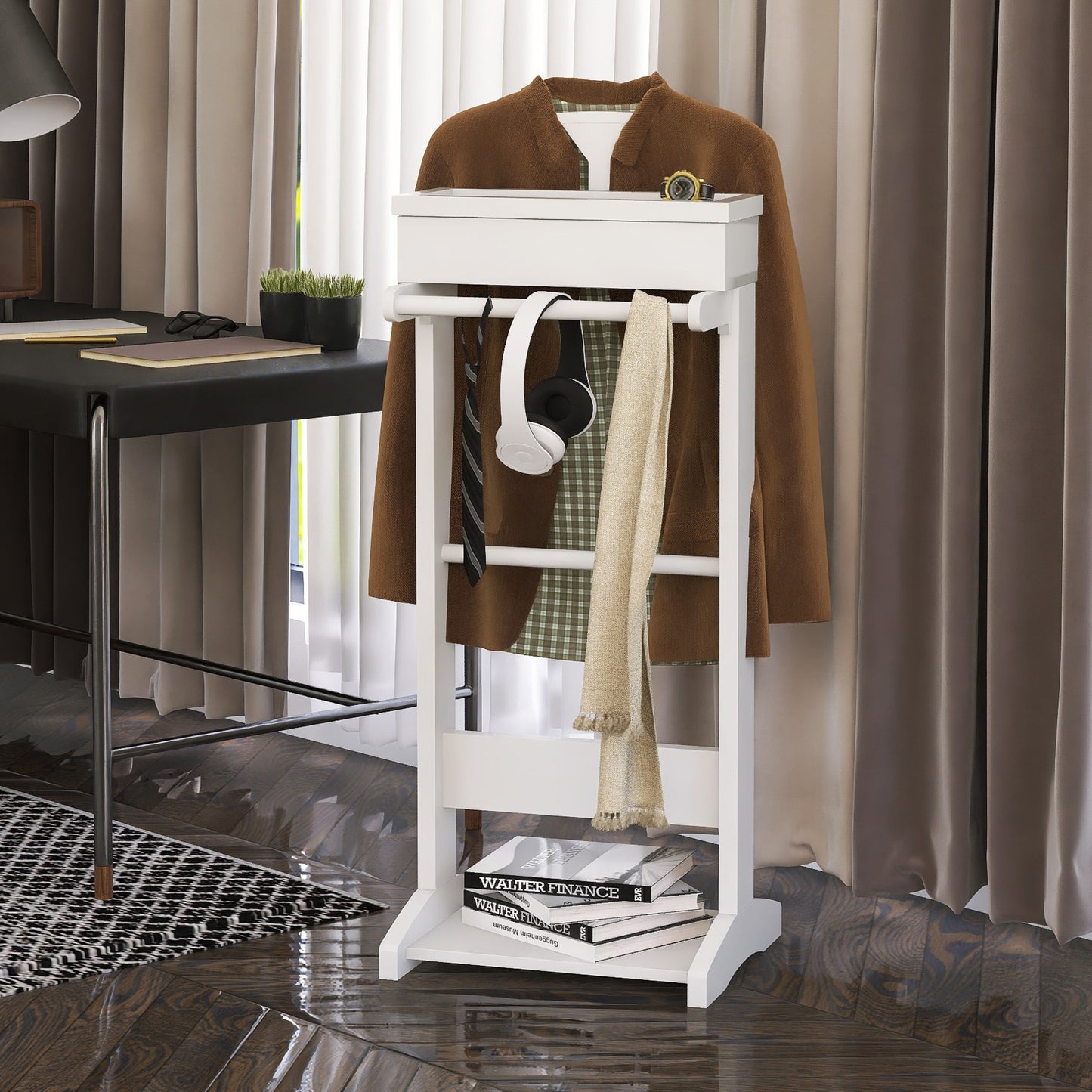 Chic Closet Helper - Portable Garment Rack & Storage Stand