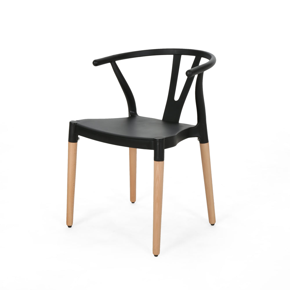 Chic Duo Plastic Dining Chairs