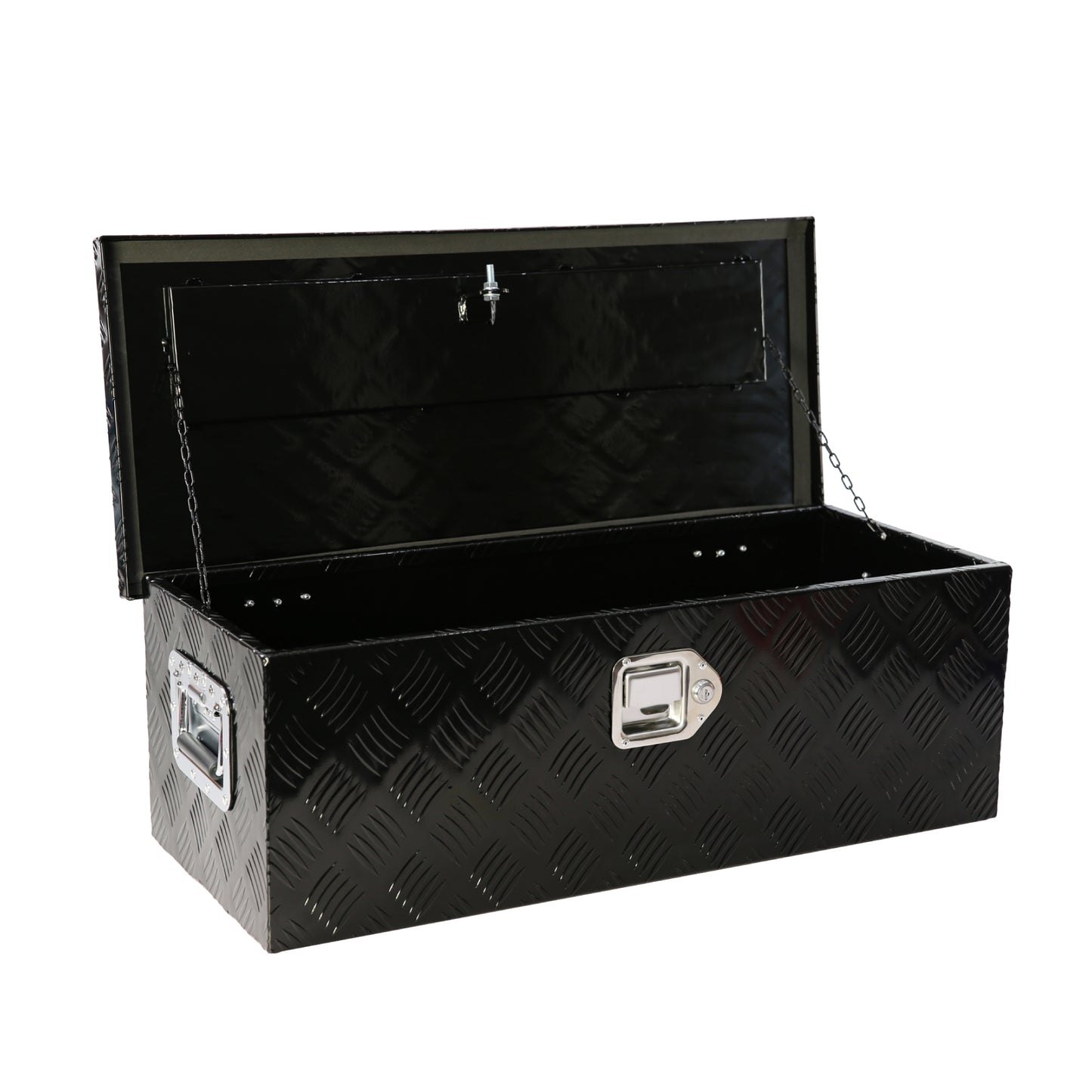 Sturdy Black Toolbox for Trucks & Trailers