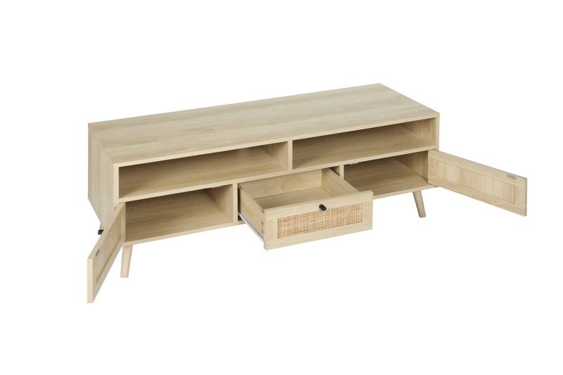 Natural Rattan TV Stand