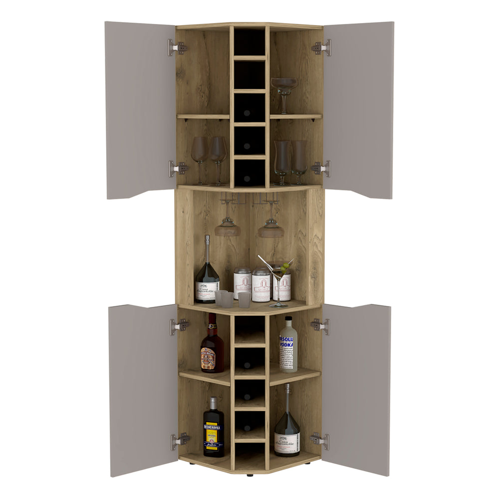 Chic Corner Wine Cabinet