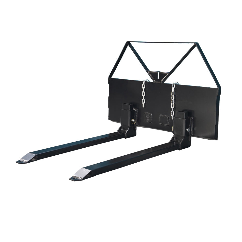 Quick Attach Pallet Forks for Skid Steers