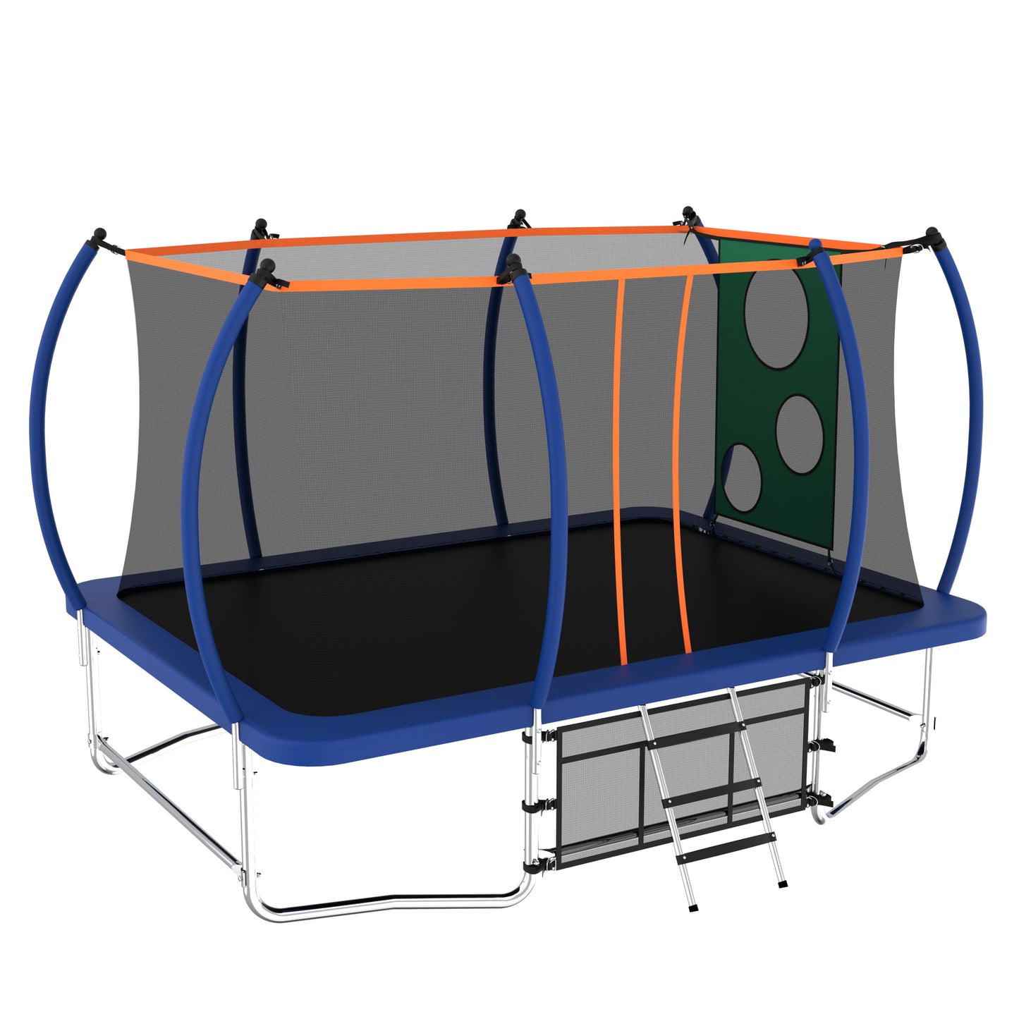 FunFit Rectangle Trampoline for All Ages