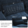 Cozy U-Shaped Sofa with USB and Cupholders