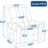 CozyLift Recliner with Heat & Massage - Heavy Duty Comfort