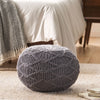 Cozy Malibu Wool Pouf