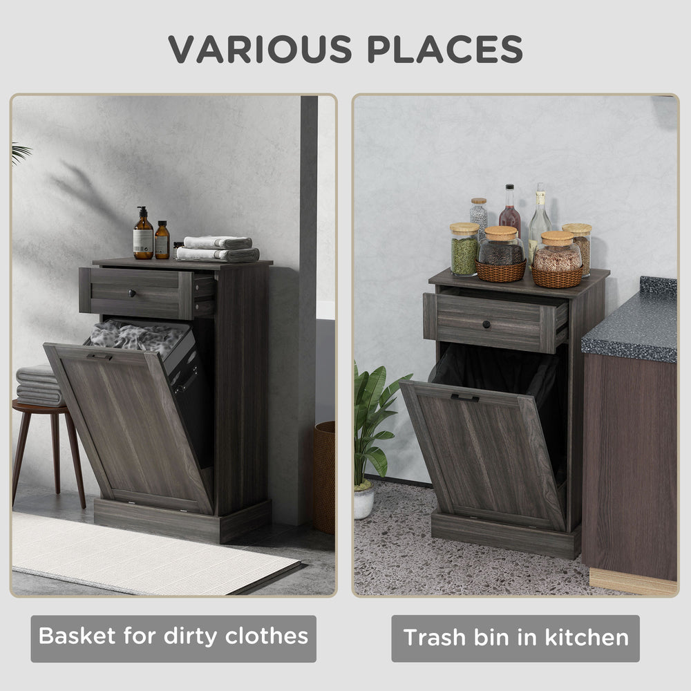 Smart Tilt-Out Kitchen Trash Cabinet