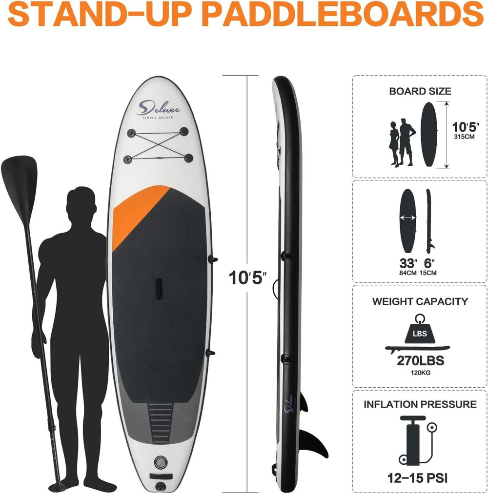 Adventure SUP - All-in-One Inflatable Paddle Board for Everyone!