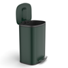 Sleek Soft-Close Kitchen Trash Can with Foot Pedal and Garbage Bags