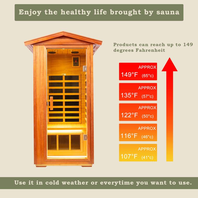 Solo Relaxation Outdoor Infrared Sauna