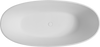 Luxury Matte White Freestanding Soaking Tub