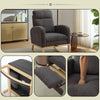 Cozy Modern Rocking Chair with Pocket