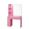 Chic Salon Station with Mirror