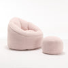 Cozy Comfort Bean Bag Sofa with Footrest