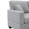 Chic Modular L-Shaped Sofa Set with Convertible Ottoman