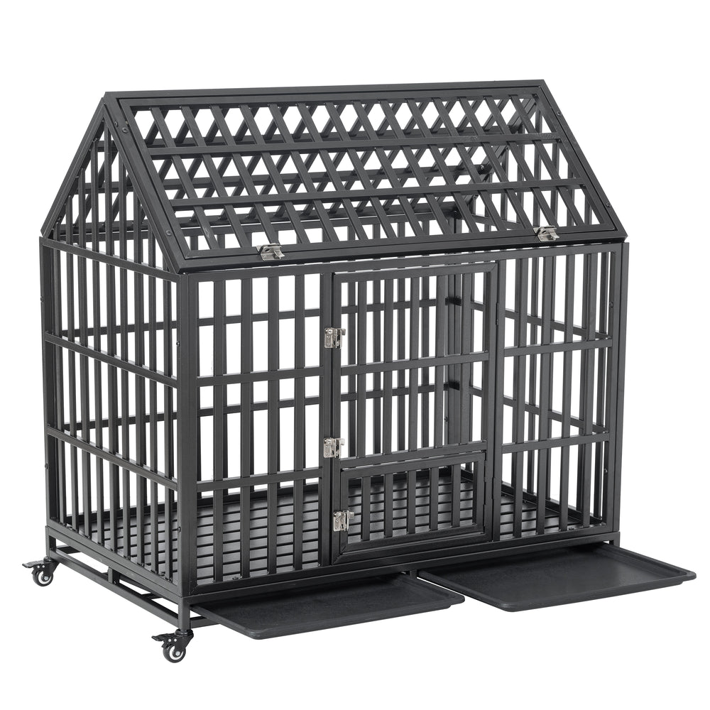 Ultimate Pet Escape Cage with Roof & Skylight