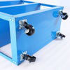 Blue Rolling Tool Cart - Heavy-Duty & Lockable!