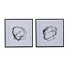 Chic Duo: Modern Abstract Wall Art