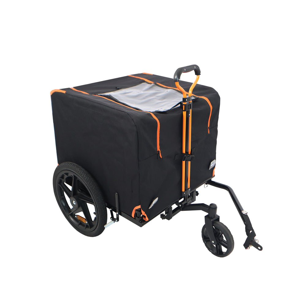 Pet Paws Jogger: Foldable Stroller & Bike Trailer for Small Pets