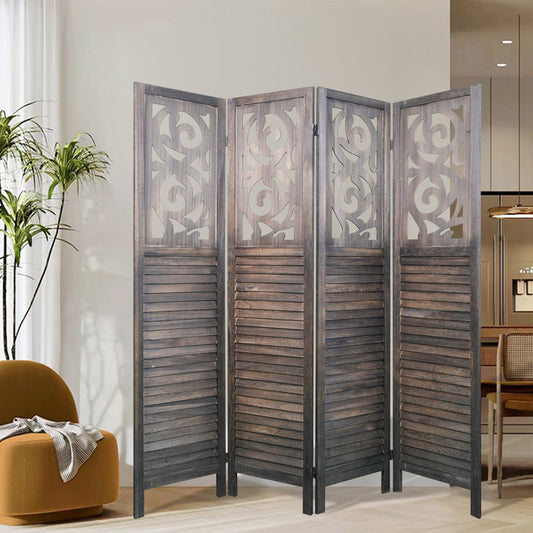 Chic Wooden Room Divider