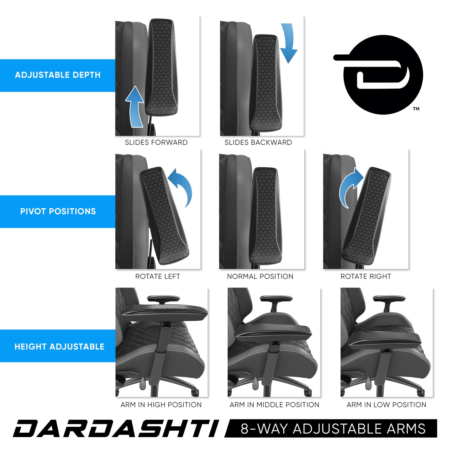 Blue Comfort Gaming Chair