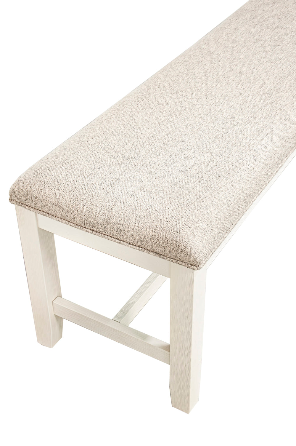 Cozy Beige Dining Bench