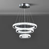 Elevate Crystal LED Chandelier with Remote Control