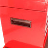 Red Tool Chest with Adjustable Shelf & Bottom Cabinet