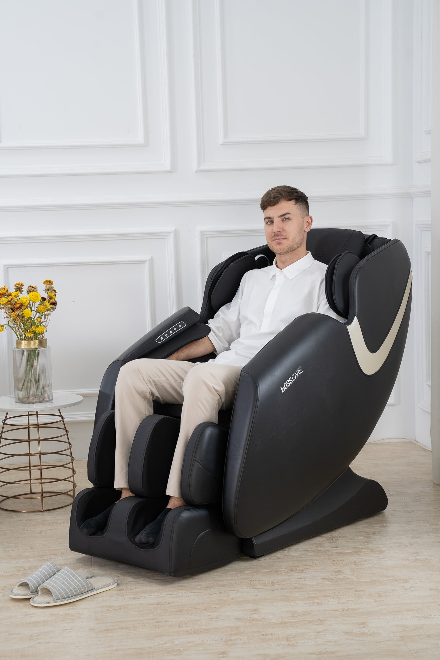 BOSSCARE Bliss Massage Recliner with Zero Gravity and Bluetooth Sounds