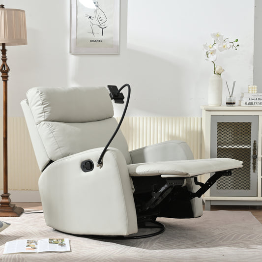 Cozy Swivel Rocker Chair