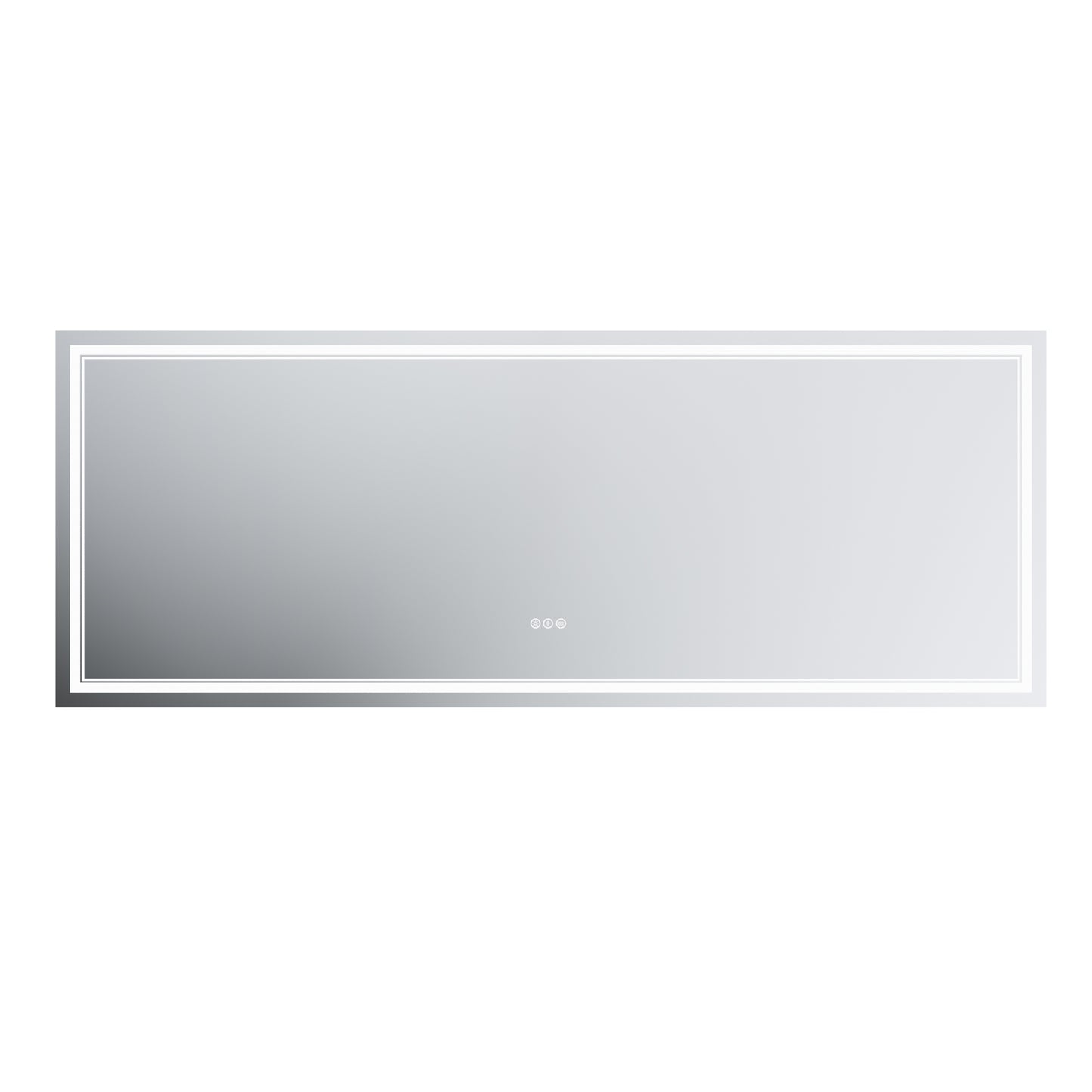 Luxe Glow LED Bathroom Mirror with Smart Touch & Anti-Fog