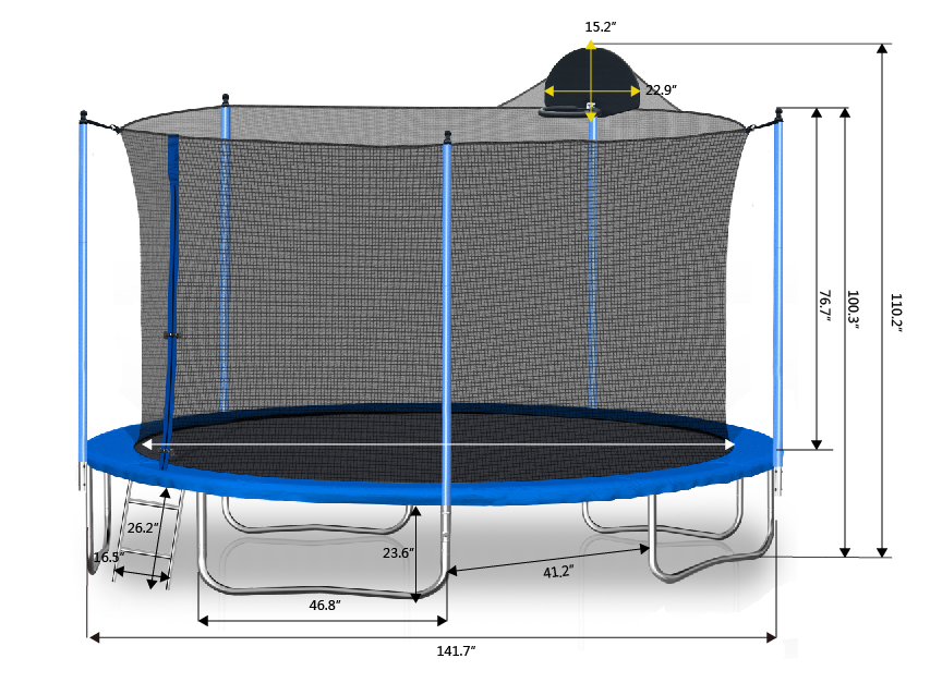 Jump & Dunk Trampoline Adventure