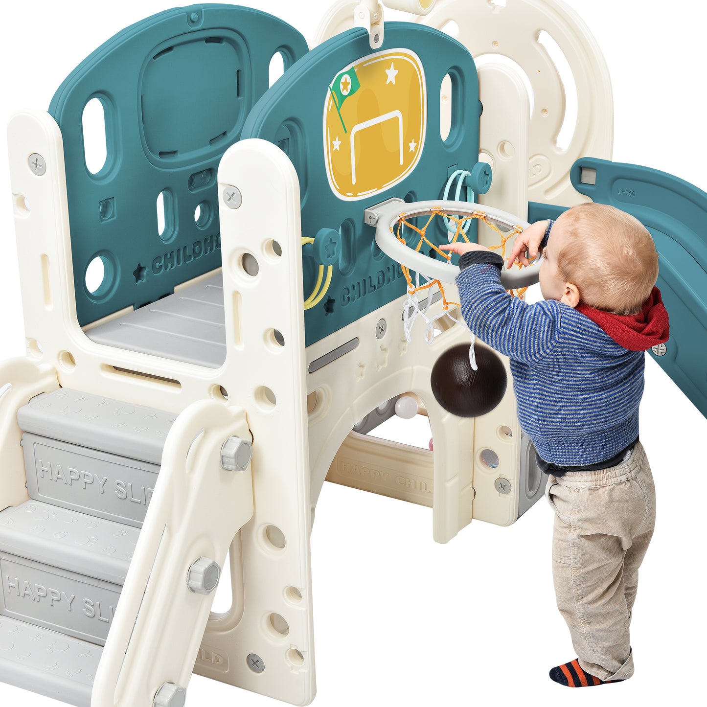 Adventure Castle Playset with Slide and Play Activities