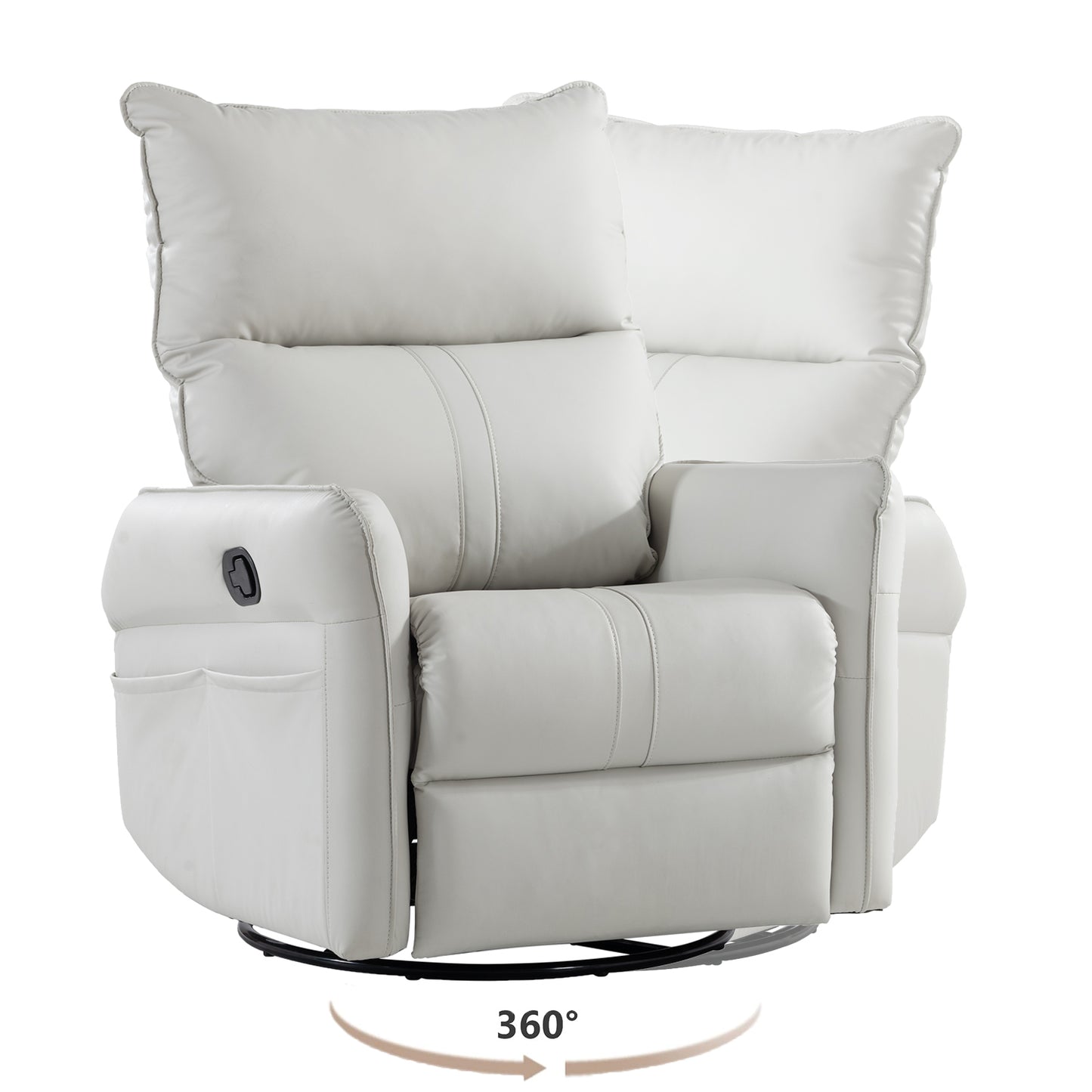 Cozy Swivel Rocker Chair