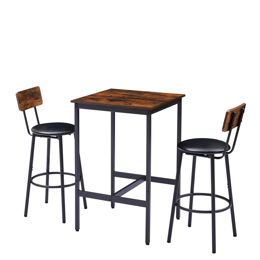 Rustic Bar Table & Stool Set