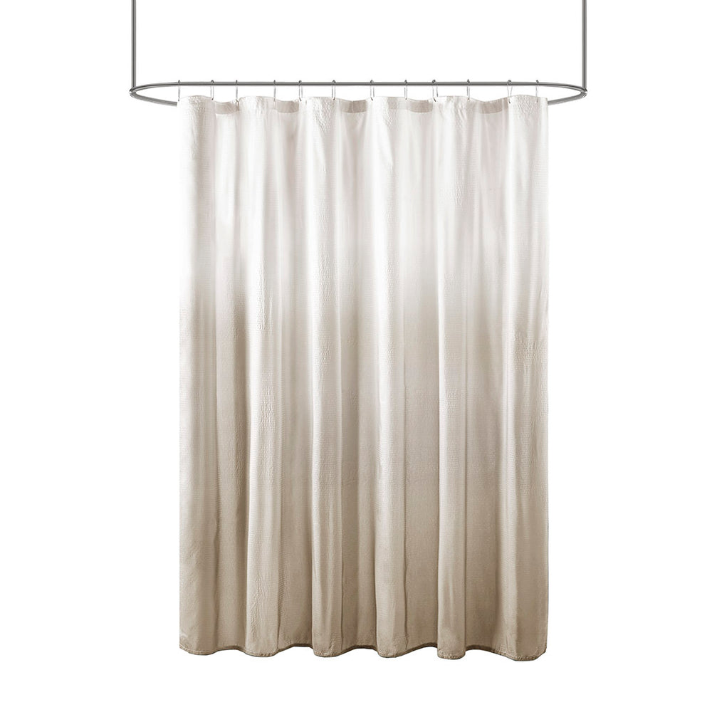 Chic Ombre Seersucker Shower Curtain