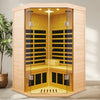 Cozy Corner Infrared Sauna for Two