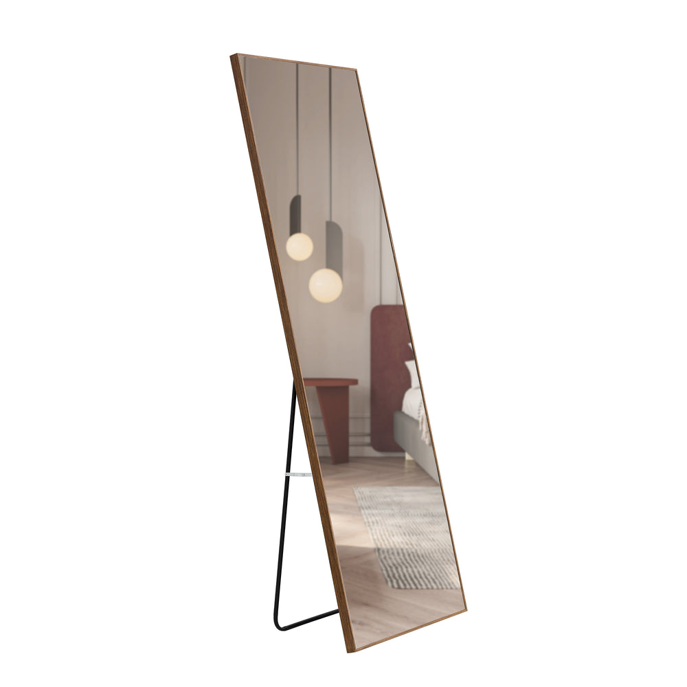 Elegant Wood Full-Body Mirror