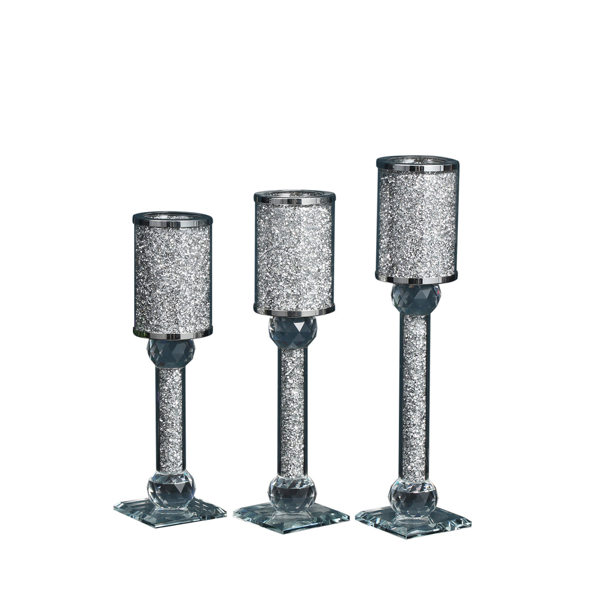 Ambrose Elegant Candle Holder Trio