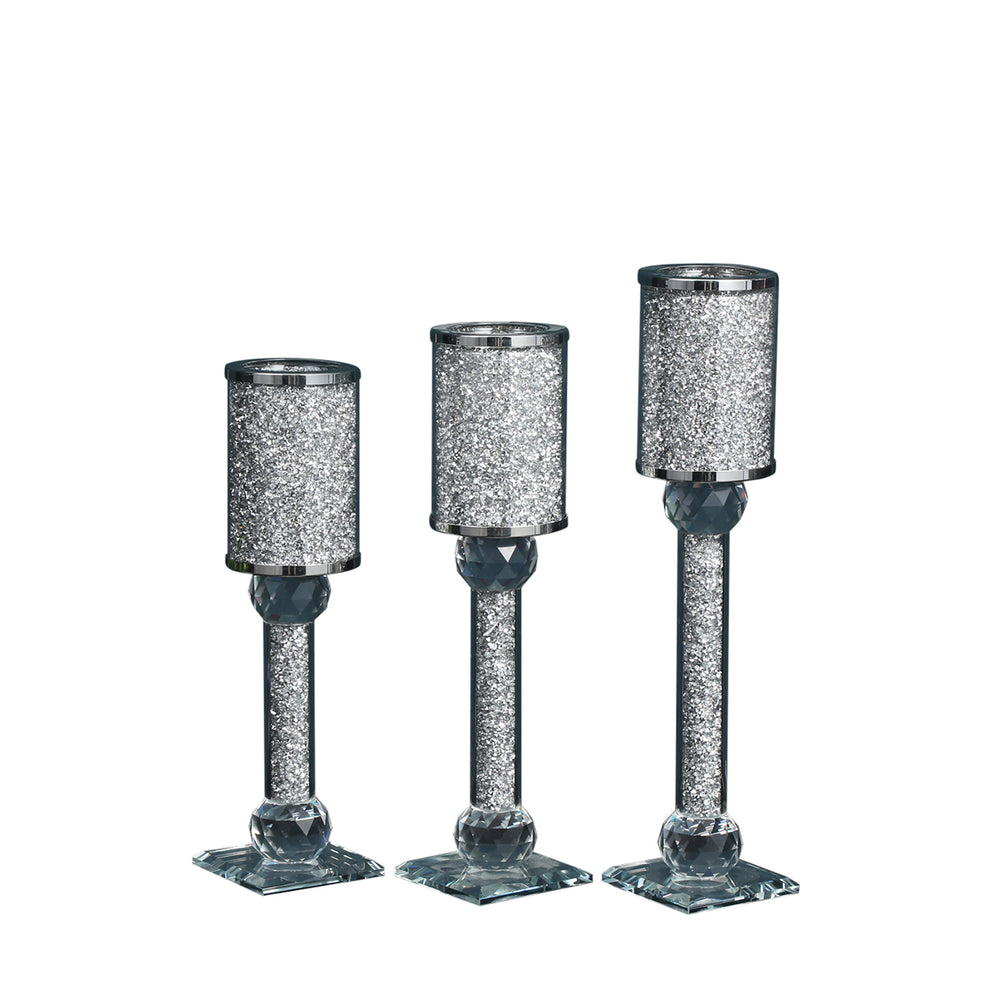 Ambrose Elegant Candle Holder Trio