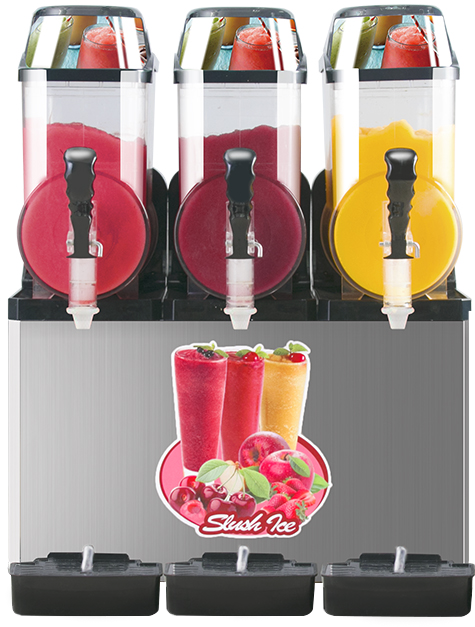 ChillPact Slushy Maker - Triple Tank Margaritas & Frozen Drinks for Any Venue