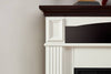 Cozy Corner Electric Fireplace with Remote Control
