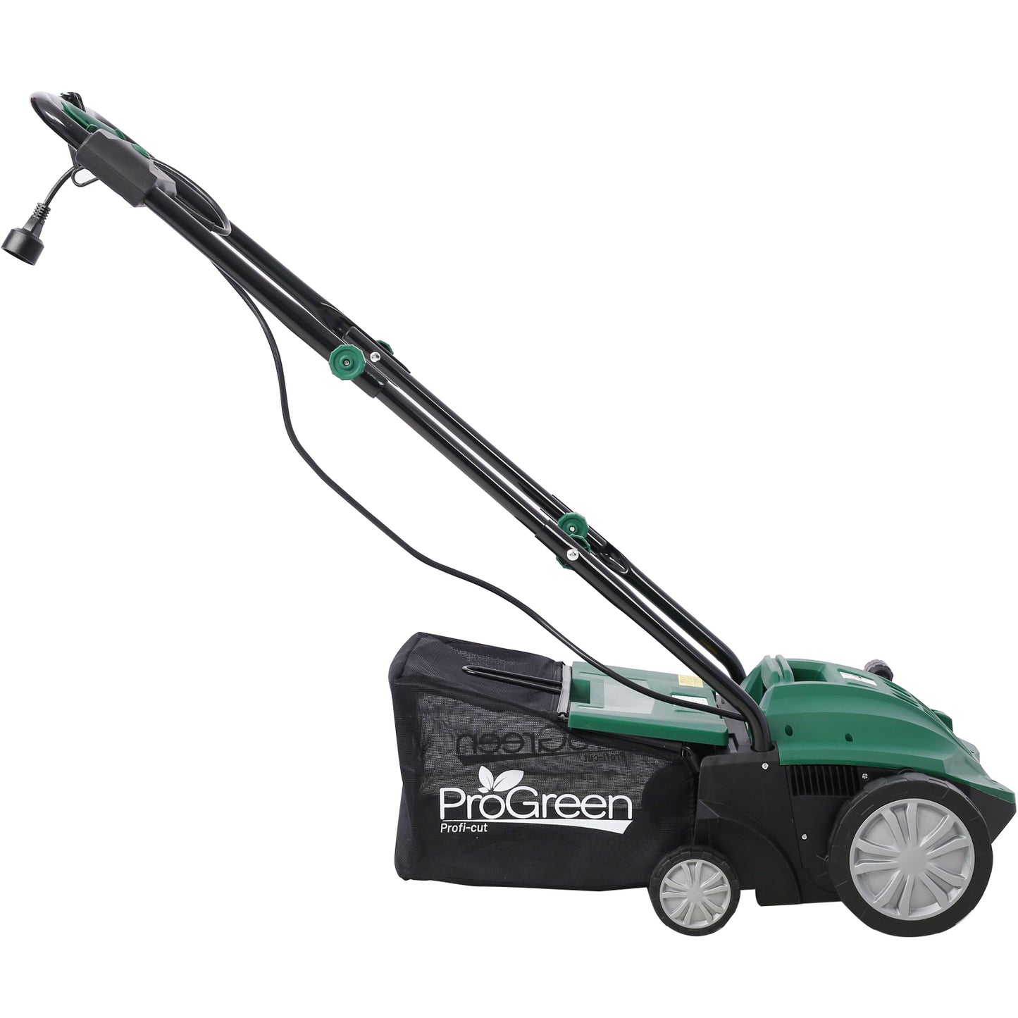 Revive Your Lawn: Electric Dethatcher & Scarifier with Large Collection Bag