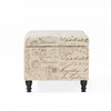 Chic Parisian Storage Ottoman