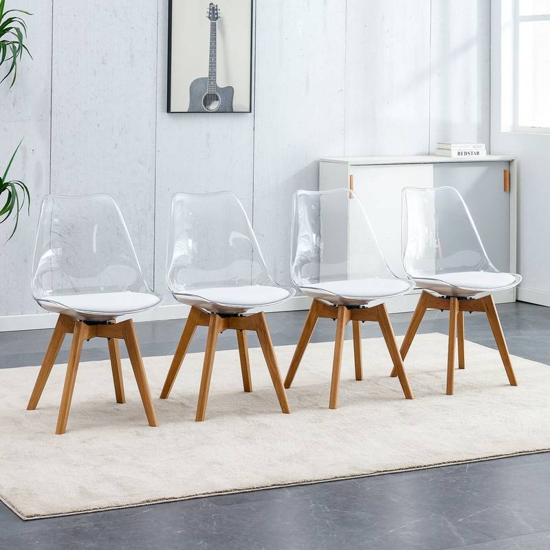 Swivel Comfort Chairs - Stylish & Cozy Set of Four